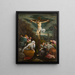 La Crucifixion - Atelier de Jacopo Bassano — inramlat konstverk på väggen