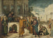 Le Christ et la femme adultère - Atelier de Jacopo Tintoretto — vy av konstverket