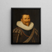 Porträtt av Pieter Pietersz Hein 1577-1629 - Ateljé av Jan Daemen Cool — inramlat konstverk på väggen