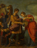 Rebecca och Eliezer vid brunnen - Atelier d'Ottavio Vannini — vy av konstverket