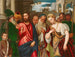 Le Christ et la femme adultère - Atelier de Paolo Veronese — vy av konstverket