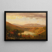 Vue des chutes de Kaaterskill - Worthington Whittredge — inramlat konstverk på väggen