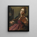 Sainte Cécile - Wouter Pietersz. Crabeth II — inramlat konstverk på väggen