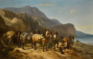 Wouterus Verschuur - Rochers rouges Menton.webp