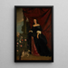 en kvinna troligen Sophia Anna van Pipenpoy omkring 1618-1670, grevinna av Schellart - Wybrand de Geest — inramlat konstverk på väggen