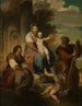 La Sainte Famille - Xavier-Alphonse Monchablon — vy av konstverket