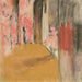 Yvonne Printemps i L'Illusionniste studie - Édouard Vuillard — visat i en interiör