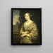 porträtt av Petronella van der Burcht 1657-1682 - Zacharias Blijhooft — inramlat konstverk på väggen