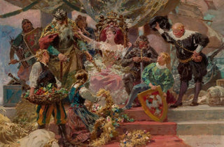 Zdzisaw Jasiski - Allegory of the capital cities of Poland.webp