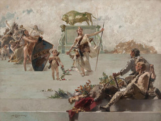 Allégorie de la chasse - Zdzisław Jasiński — vy av konstverket