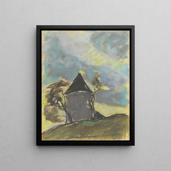 Zolo Palugyay - Landscape with a Tower.webp