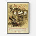 Vintageposter Les Nuits du Boulevard - Dramatisk väggdekoration