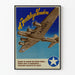 Vintageposter A Fortaleza Voadora - Väggdekoration för Amerikansk Flygning