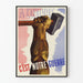 Propagandaposter A l’œuvre C’est Notre Guerre - Vintage väggkonst