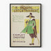 Vintage amerikansk teaterposter - A Moral Entertainment