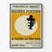 Vintageaffisch Teater A Raisin in the Sun med Sidney Poitier
