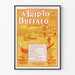 Vintageposter A Trip to Buffalo - Musikväggdekoration