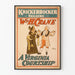 Vintageaffisch teater Knickerbocker A Virginia Courtship