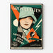 Vintage filmposter "Gröna Hatten" med Greta Garbo