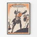 Vintageposter 'Aan Het Bevrijde Belgie' historisk väggdekoration