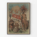 Vintageposter Accréens & Accréennes - Etnografisk väggdekoration