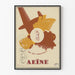 Vintageposter Mal des Transports AEÏNE