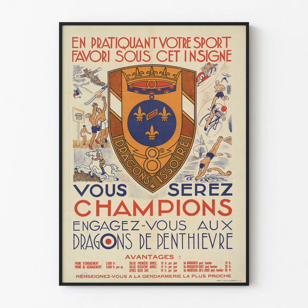 affiche-de-recrutement-de-larmee-de-vichy-8e-dragons