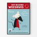 Vintage väggdekorationsposter Het Kleine Weeshuis Amsterdam Museum