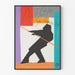 Dekorativ poster AIGA San Francisco modern abstraktion