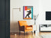 Dekorativ poster AIGA San Francisco modern abstraktion