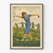 Vintageposter 1914 Akademie Eidgenössische Hochschule Suisse