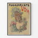 Vintageaffisch Alcazar sommar Lidia - Elegant väggdekoration