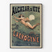 Vintageaffisch Alcazar sommar - L'Aérogyné av Professor du Laar