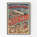 Vintageposter för Alcazar d'Hiver Music Hall, brittisk troupe