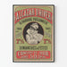Vintageposter av Alcazar d'Hiver med Mlle Bepoix