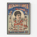 Vintageposter av Alcazar d'Hiver med Elise Faure