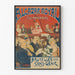Vintage dekorativ poster Alcazar Royal Bruxelles