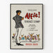 Vintage teaterposter Alfie med Terence Stamp