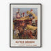 Vintage poster för väggdekoration - Alfred Grodzki Jordbruksutrustning