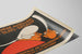 Vintageposter för utställning, kontorsmaterial Berlin — vy av konstverket