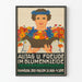 Vintage poster för väggdekoration - Blomsterkonstutställning i Hamburg