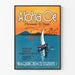 Vintageposter Aloha Oe - Maritim och tropisk väggdekoration