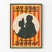 Vintageposter av Alt-Wien i poesi och sång - Ehepaar Deimel