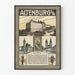 Vintageposter Altenburg Sachsen - Historisk väggdekoration