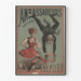 Vintageposter Ambassadeurs Champs-Élysées Mr & Mme Alfred