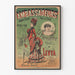 Vintageposter Ambassadeurs Champs-Élysées - La Parisienne sjungen av Mme Levya
