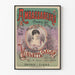 Vintageposter Ambassadörer Champs Élysées Violett Galopp