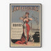 Vintageposter Ambassadeurs Elise Faure väggdekoration Paris