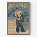Vintageposter Ambassadeurs Skogshuggare Populärsång av Libert