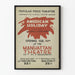 Vintageaffisch Teater American Holiday Manhattan Theatre